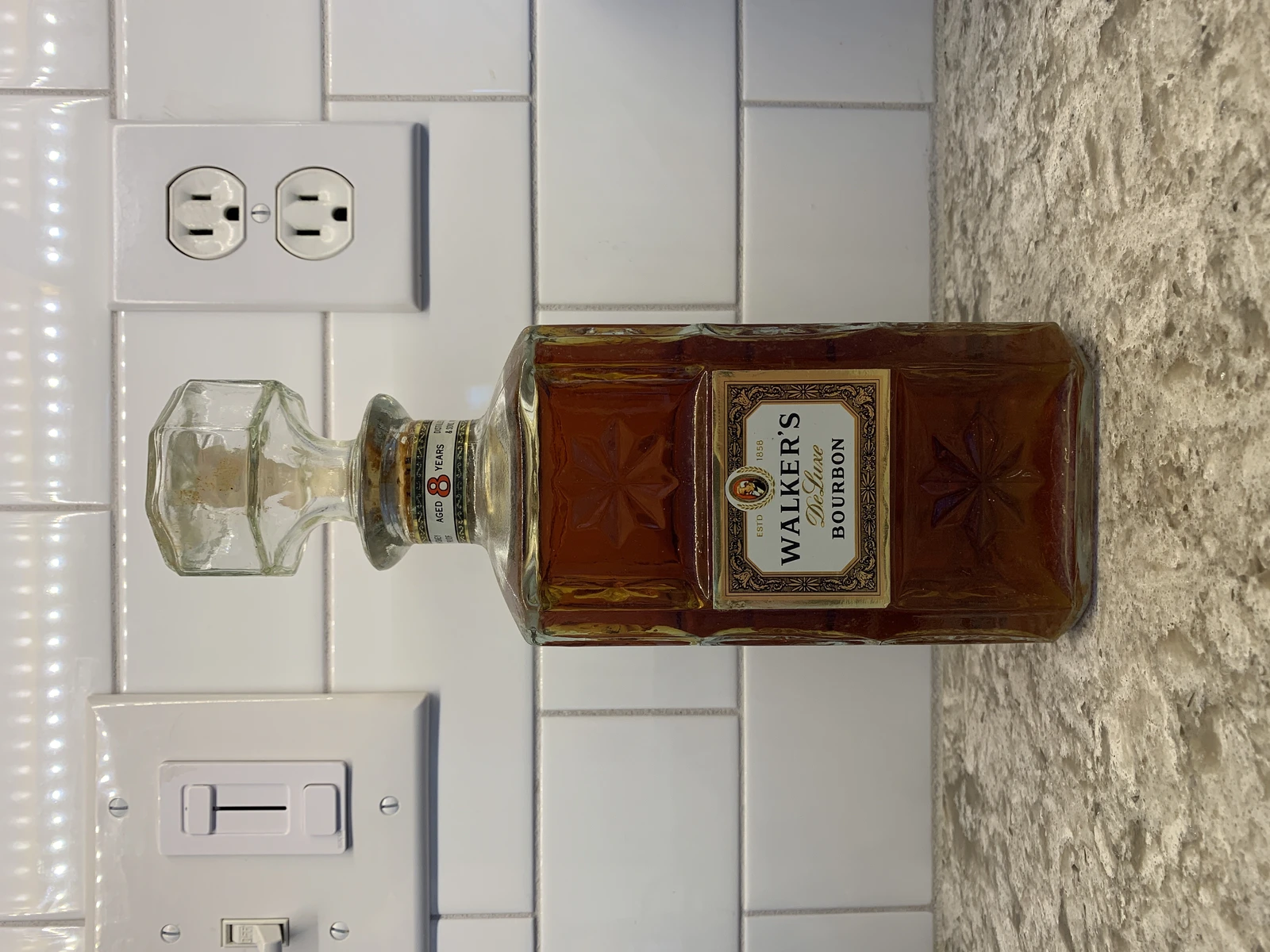 Walker's DeLuxe Bourbon
