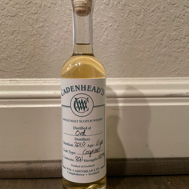 Ord 11 Year 2010 (Cadenhead's)