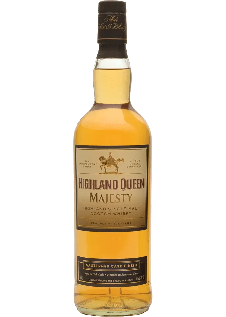 Highland Queen Majesty Highland Single Malt Scotch Whisky Sauternes Cask Finish