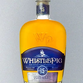 WhistlePig 15 Year Single Barrel Estate Oak Rye