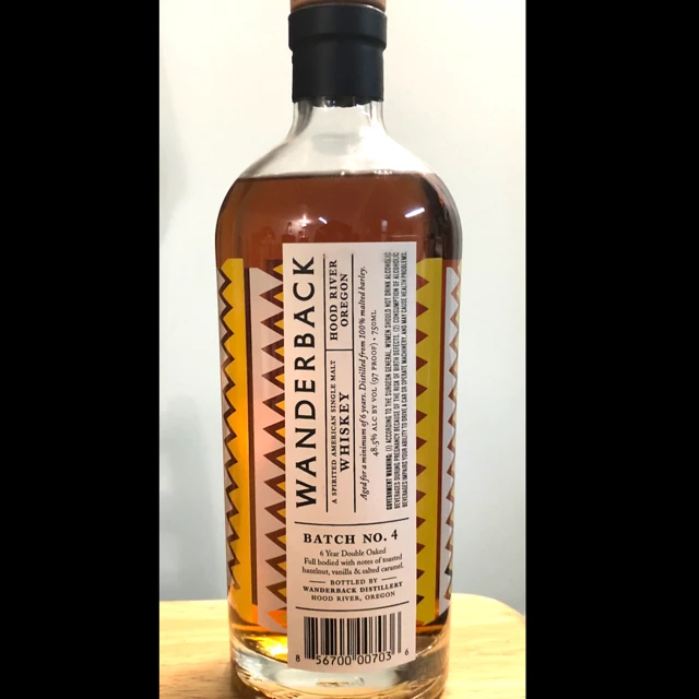 Wanderback American Single Malt Batch No. 04