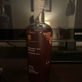 Rare Character Straight Rye Finished in a Maple Cask
