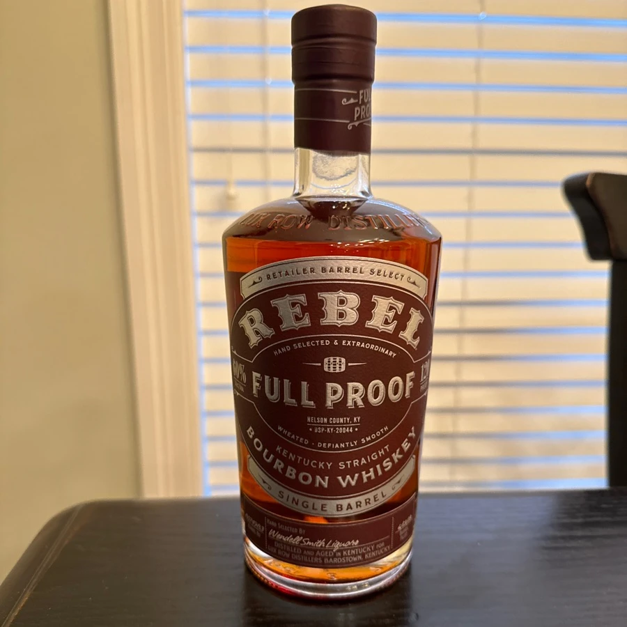 Rebel Full Proof Single Barrel Retailer Barrel Select