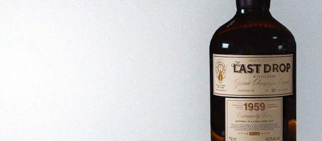 The Last Drop 1959 Vintage Grande Champagne Cognac