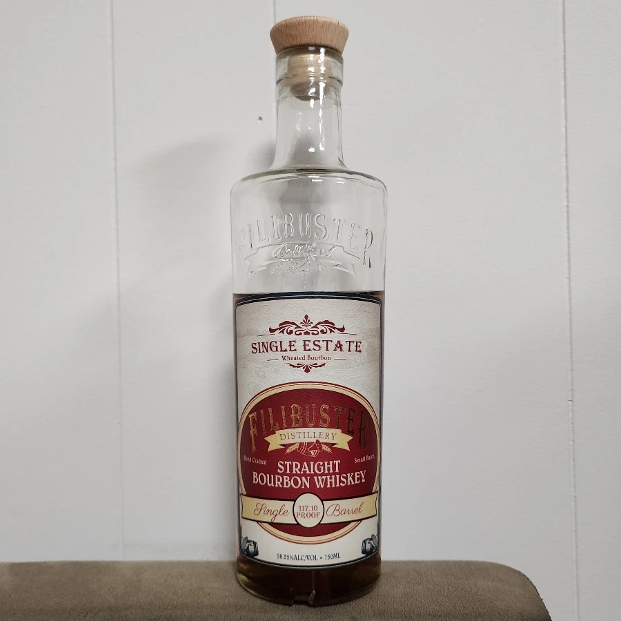 Filibuster Single Estate Wheated Bourbon Single Barrel
