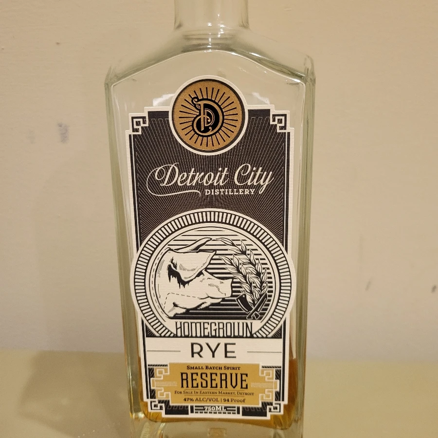 Detriot City Homegrown Rye Reserve