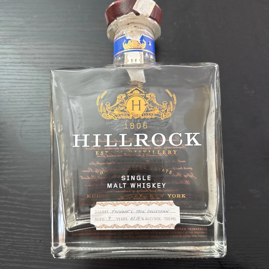 Hillrock Estate Single Malt Whiskey Founder's 1806 Collection
