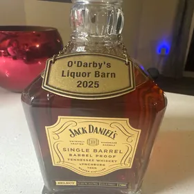 Jack Daniels Single Barrel Barrel Proof "O'darbys Liqour Barn 2025"