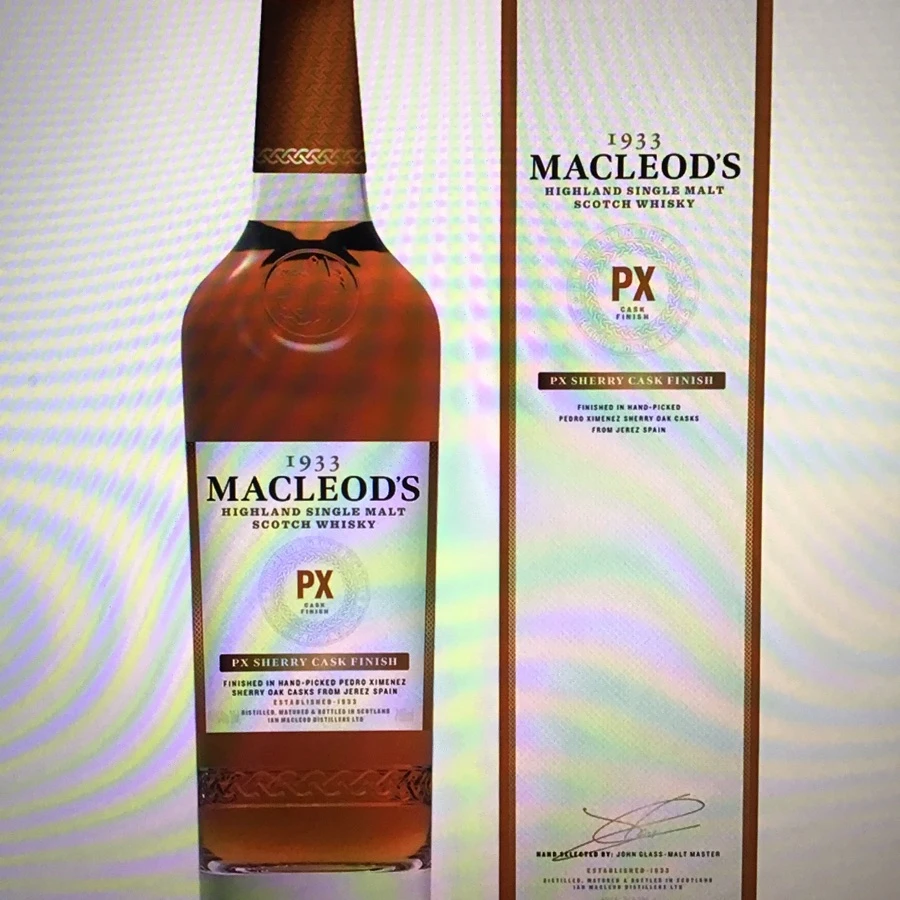 1933 Macleod's PX Sherry Cask Finish Highland Single Malt Scotch Whisky