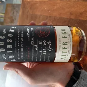 Doc Swinson's Alter Ego Single Barrel Select Straight Rye Whiskey Finished in Rum Casks