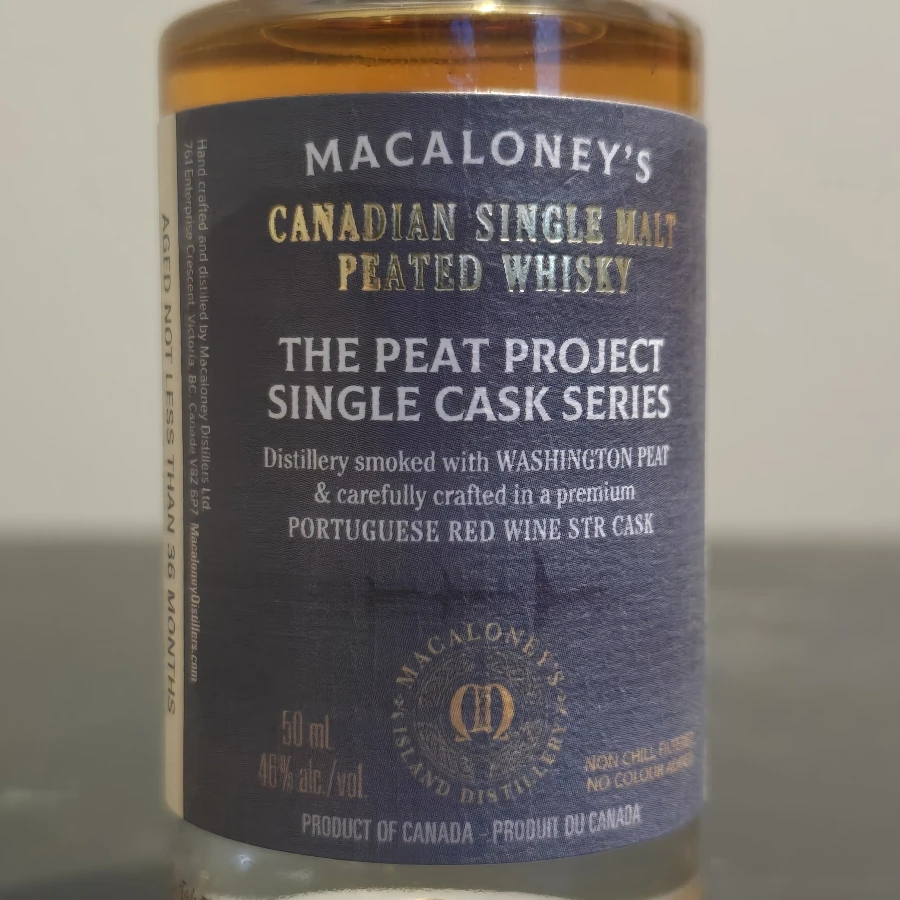 Macaloney Peat Project 54PPM Red Wine S.T.R. Barrique