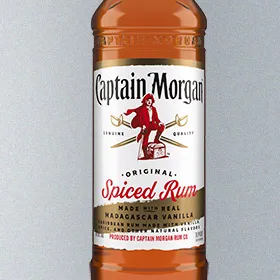 Captain Morgan Original Spiced Rum with Real Madagascar Vanilla