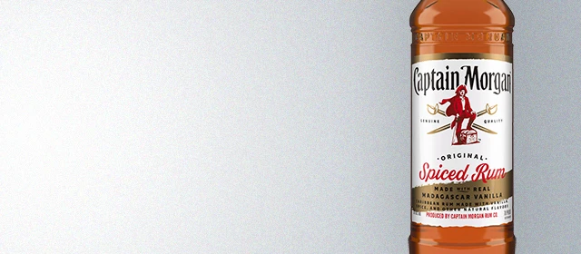 Captain Morgan Original Spiced Rum with Real Madagascar Vanilla
