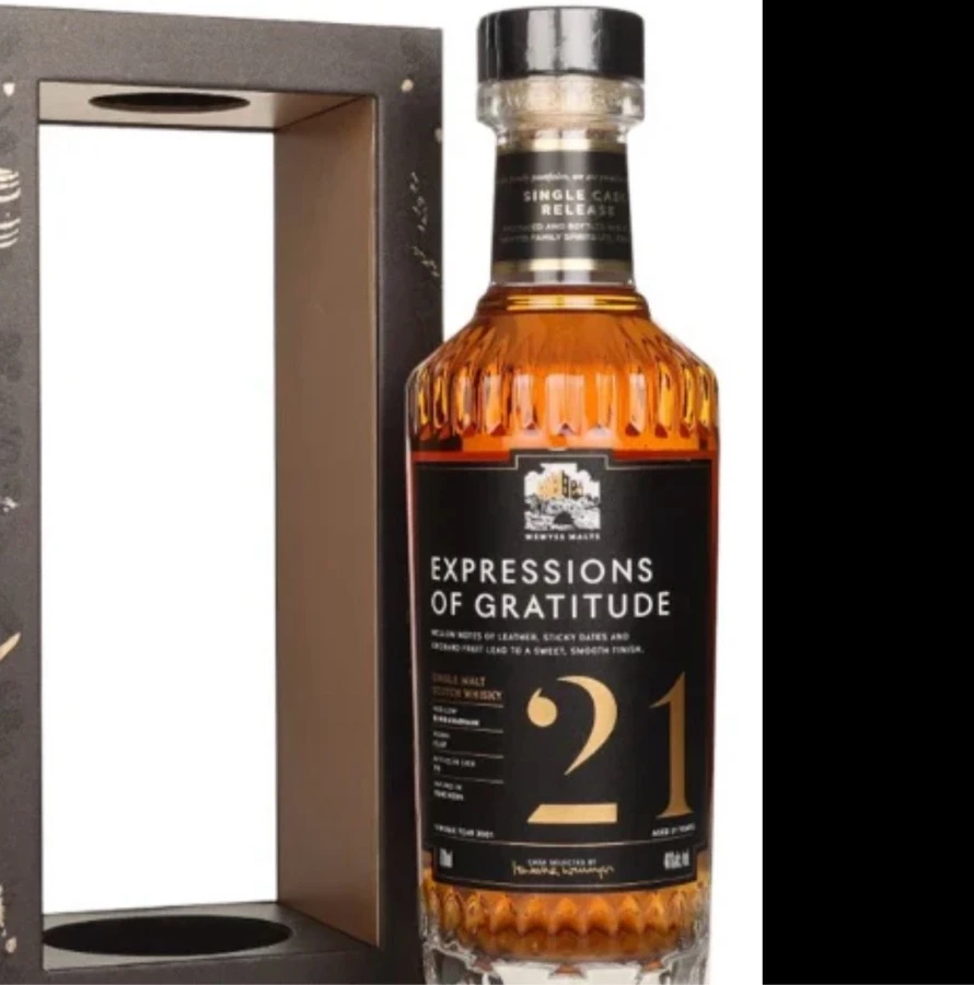 Expressions of Gratitude 21 Year Old 2001 - Wemyss Malts (Bunnahabhain) 70cl Whisky