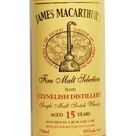 James Macarthur's Clynelish Distillery Aged 15 Years