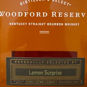 Woodford Reserve Distillers Select Lemon Surprise