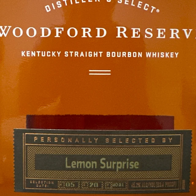 Woodford Reserve Distillers Select Lemon Surprise