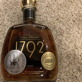 1792 Full Proof Store Pick Liquor Cabinet with Westside Bourbon Connection Barrel #3596