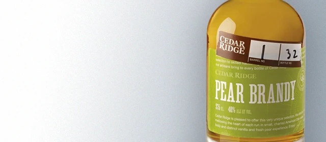 Cedar Ridge Pear Brandy