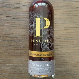 Penelope Toasted Straight Bourbon Whiskey Barrel Strength - The Bourbon Enthusiast