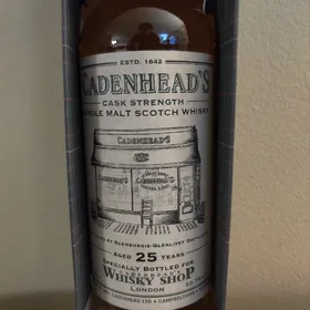 Glenburgie-Glenlivet 25 (1992) (Cadenhead's Whisky Shop - London)