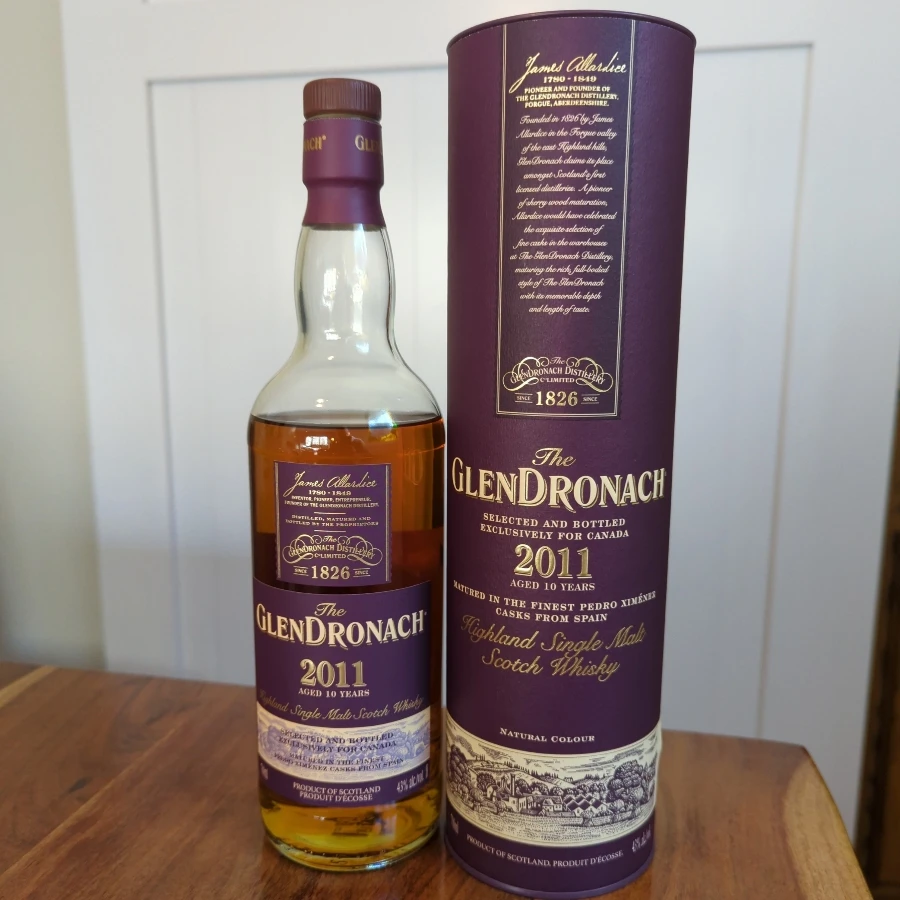 GlenDronach 2011 Canada Exclusive 10 YO