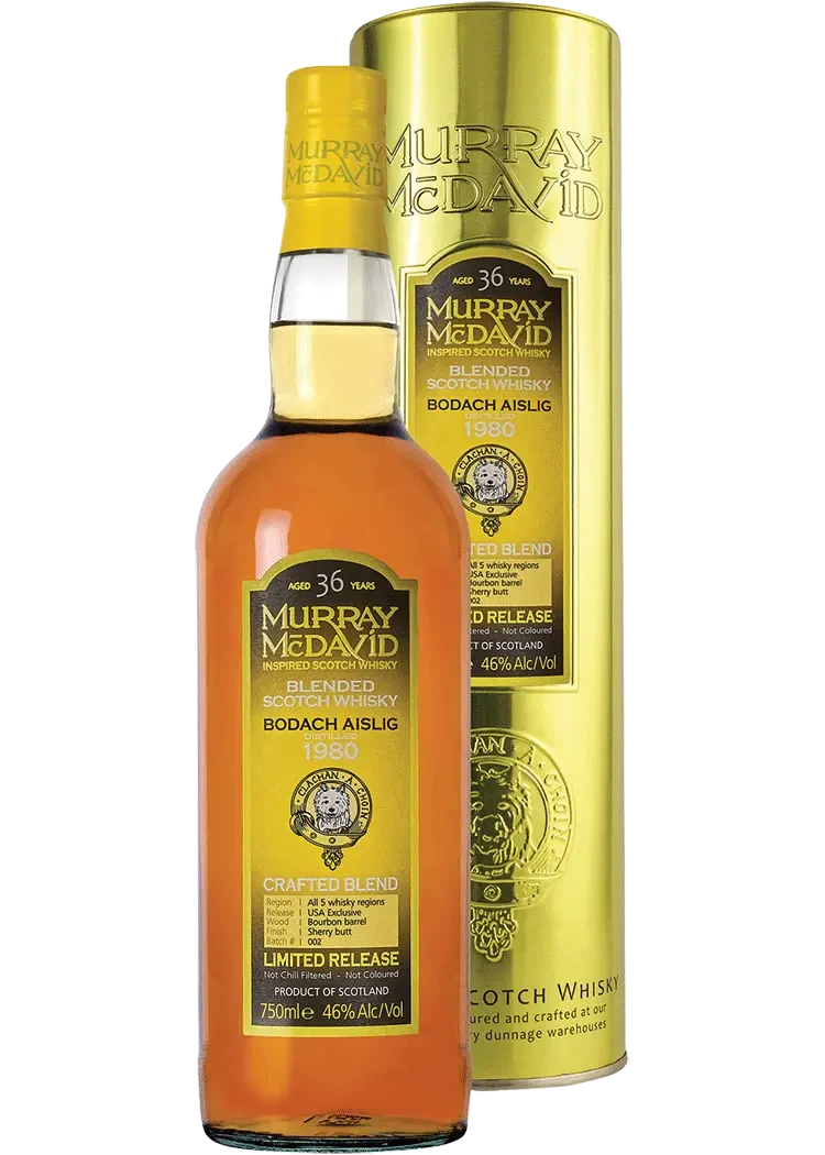 Murray Mcdavid Bodag Aislig 36 Yr Blended Malt Scotch