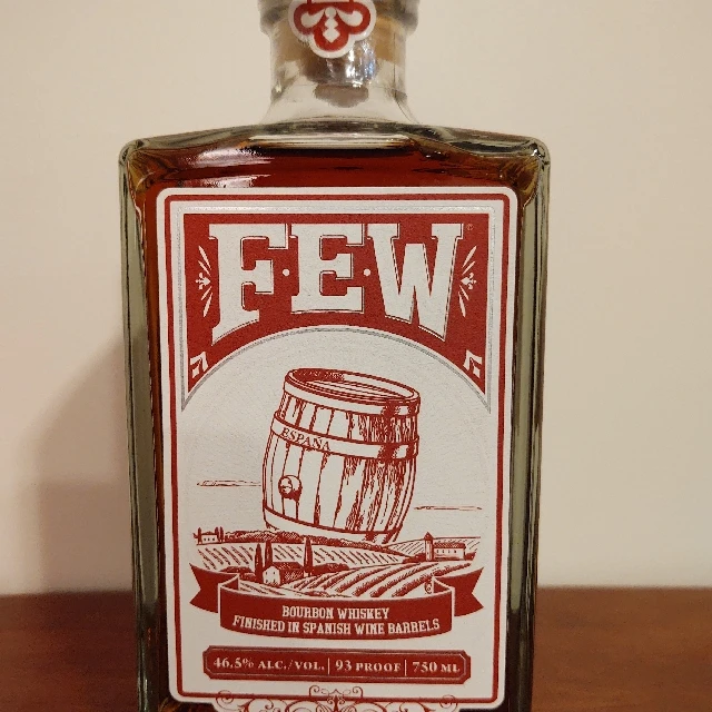 FEW Bourbon Whiskey Finished in Spanish Wine Barrels