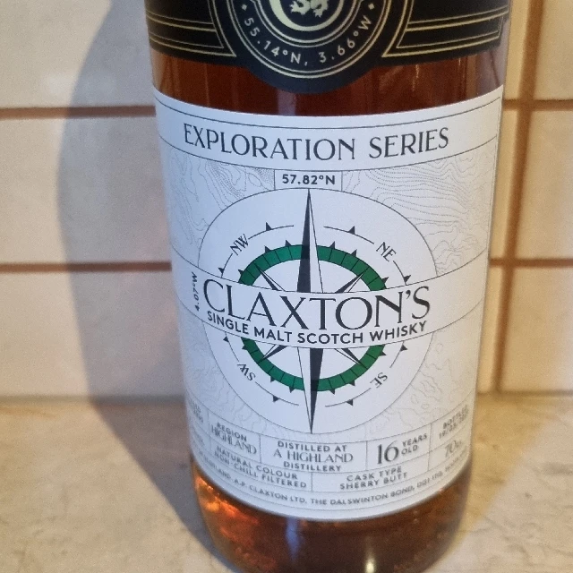 Claxtons exploration series highland distillery
