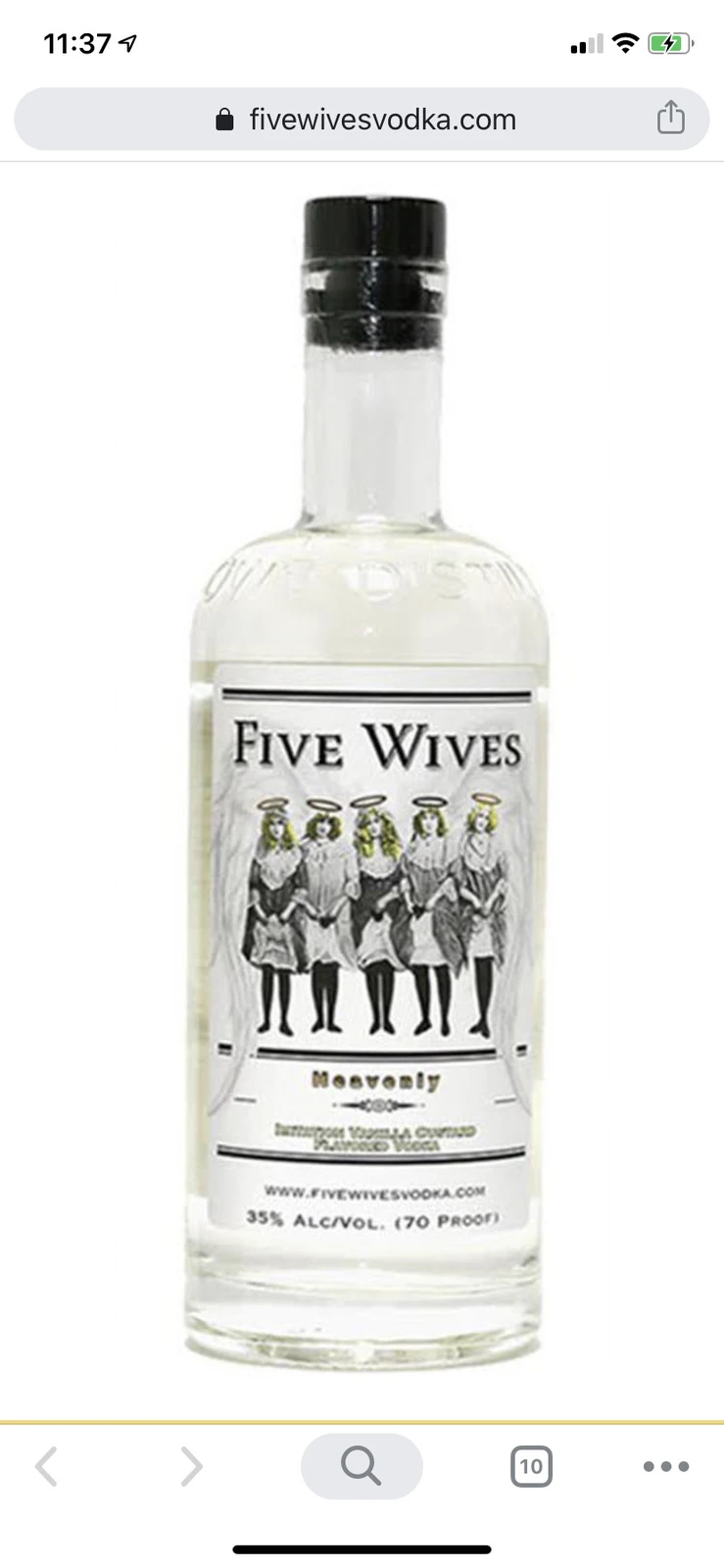 Five Wives Heavenly Vodka