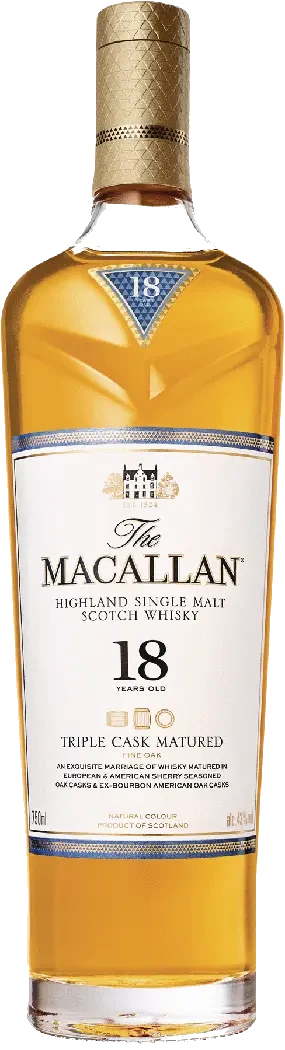 Macallan 18 Year Triple Cask Matured