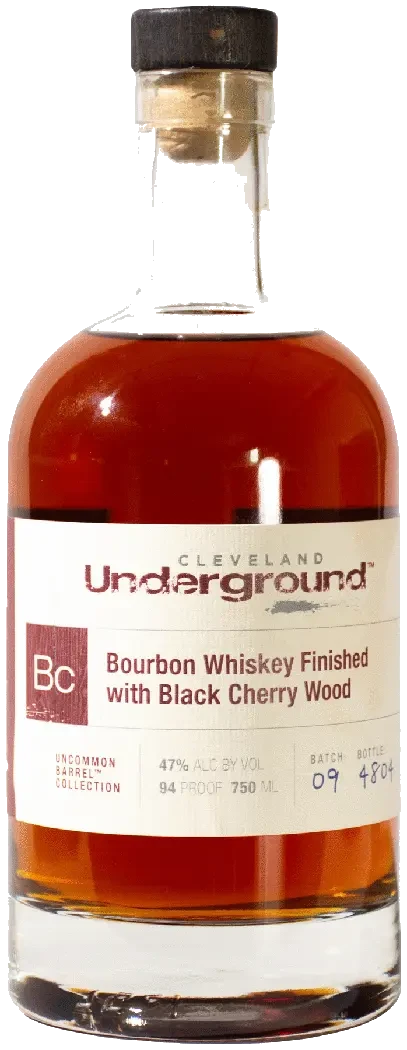 Cleveland Underground Bourbon Finished in Black Cherry Wood