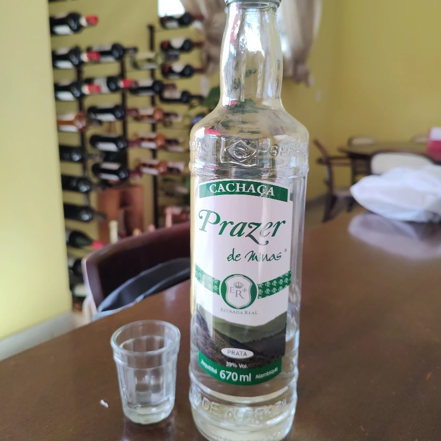 CACHAÇA PRAZER DE MINAS PRATA JEQUITIBÁ
