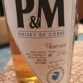 P&M Whisky de Corse Vintage