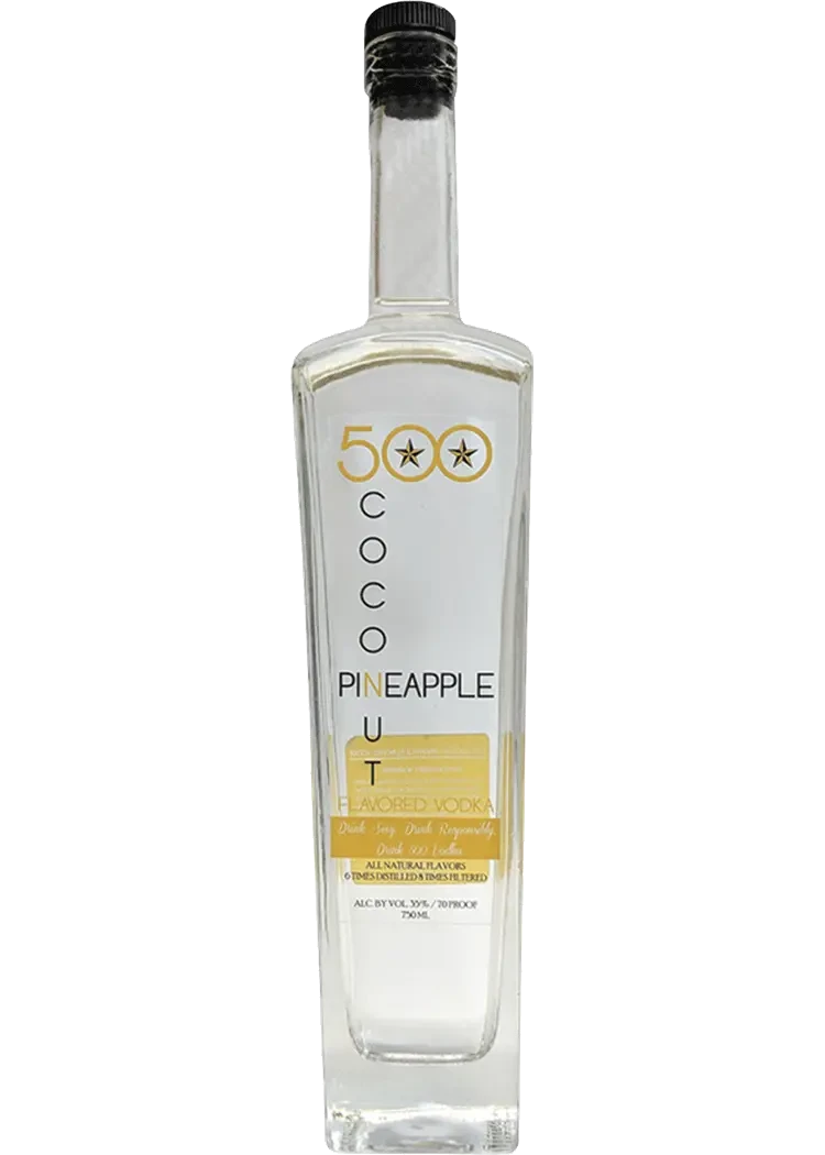 500 Coconut Pineapple Vodka