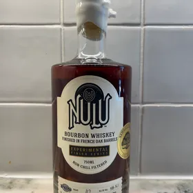 NULU Experimental Finish Series Bourbon Finished in French Oak Barrels