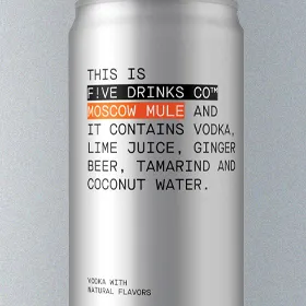 F!ve Drinks Co. Moscow Mule