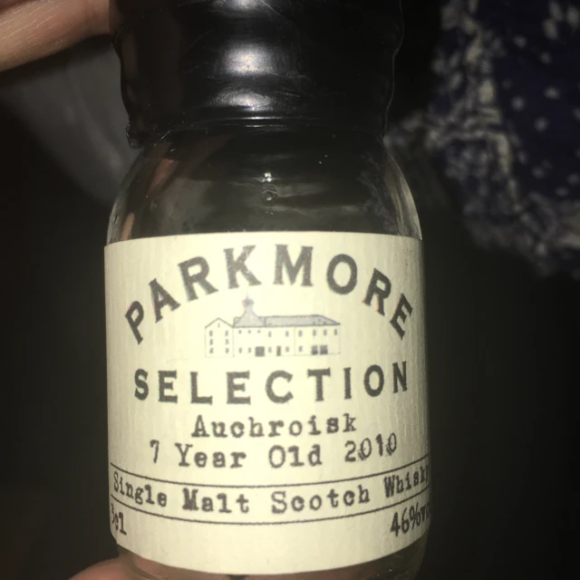 Parkmore selection Auchroisk 7 year old