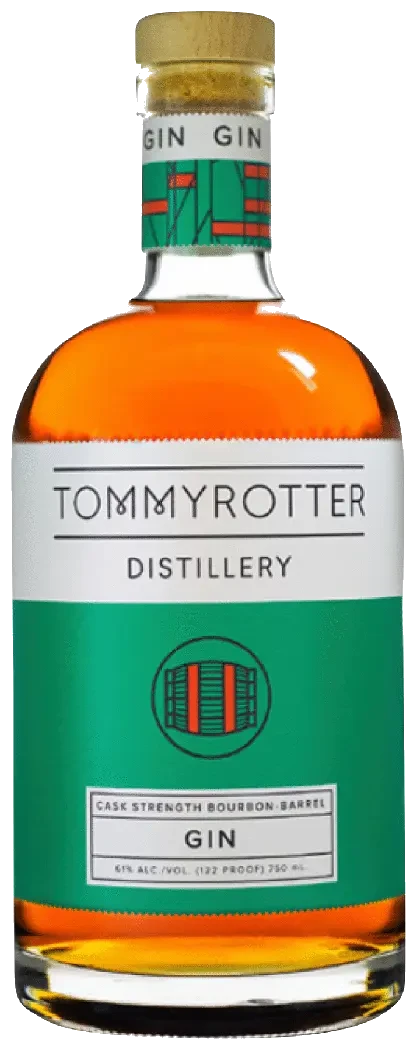 Tommyrotter Cask Strength Bourbon Barrel Gin