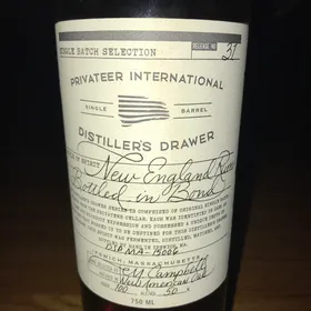 Privateer Distiller's Drawer New England Rum Bottled in Bond