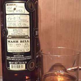 Sam Houston 15 Year Kentucky Straight Bourbon Batch TX-5 (Release No. 7 2021)