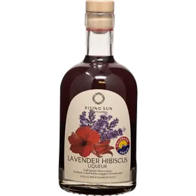 Rising Sun Lavender Hibiscus Liqueur