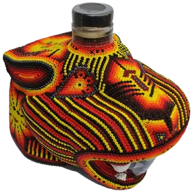 Chaquira Beaded Jaguar Añejo