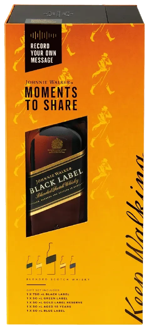Johnnie Walker Moments To Share Voice Recorder Gift