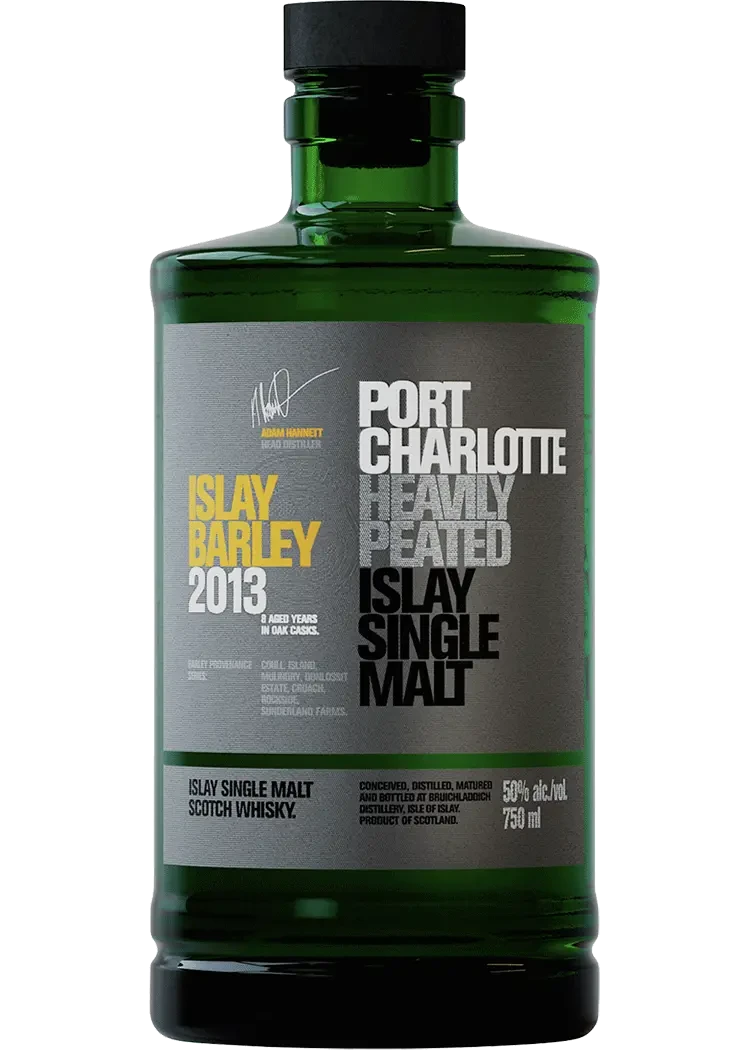 Bruichladdich Port Charlotte Heavily Peated Islay Single Malt Whisky