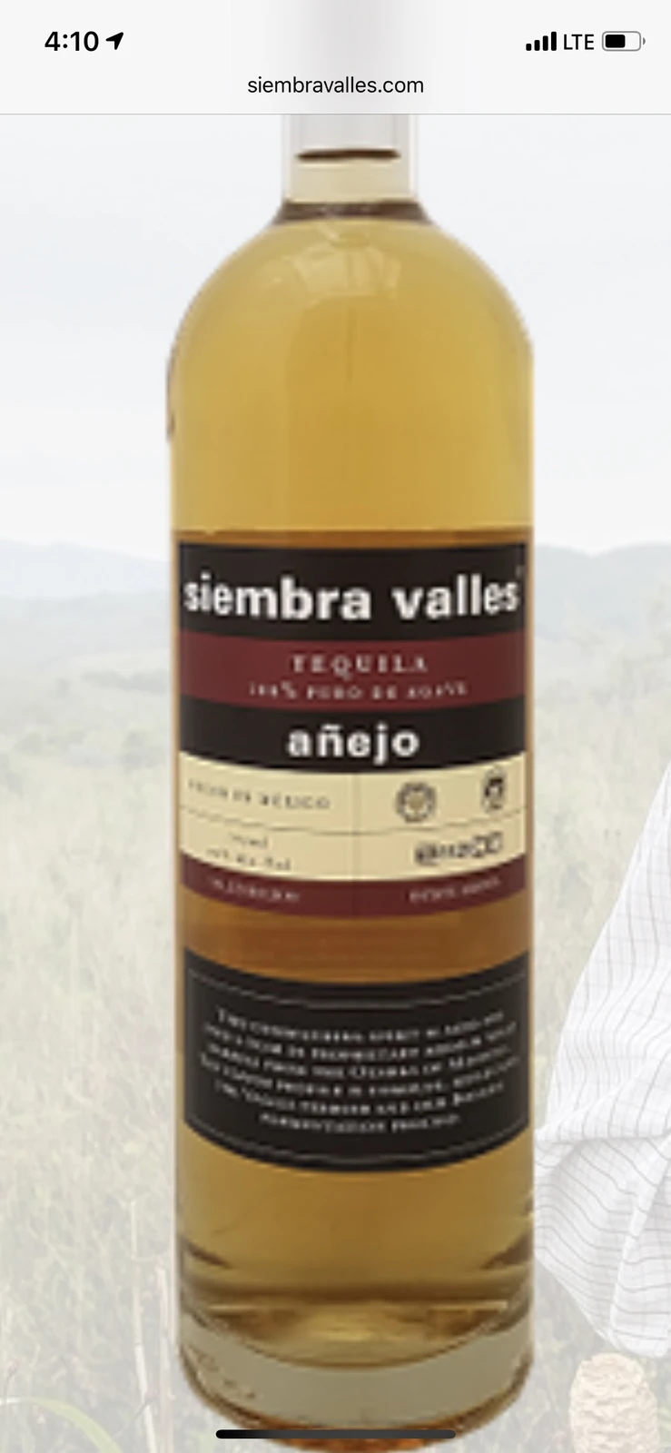 Siembra Valles Añejo