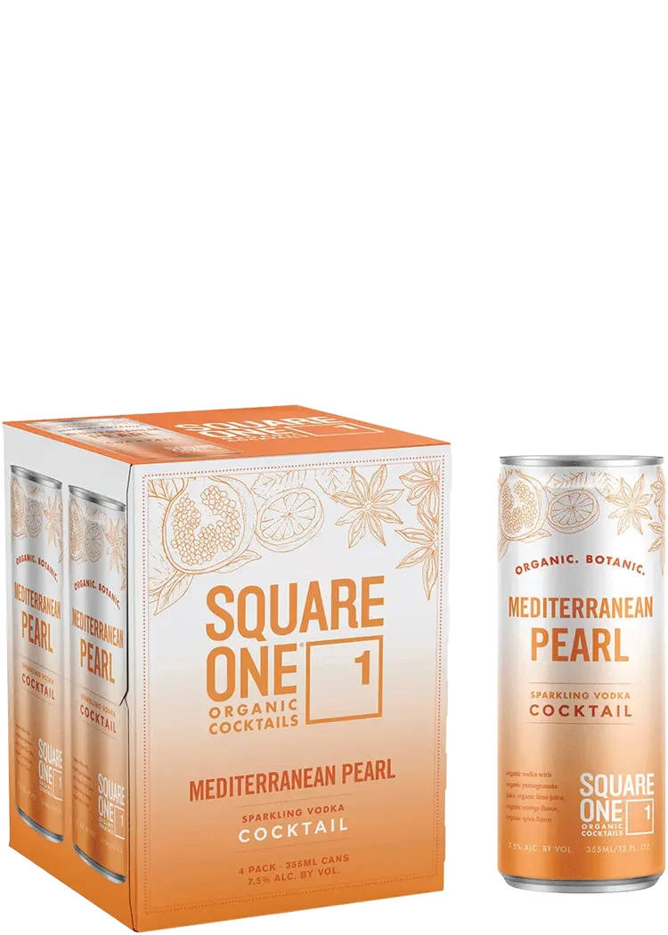 Square One Organic Cocktails Mediterranean Pearl