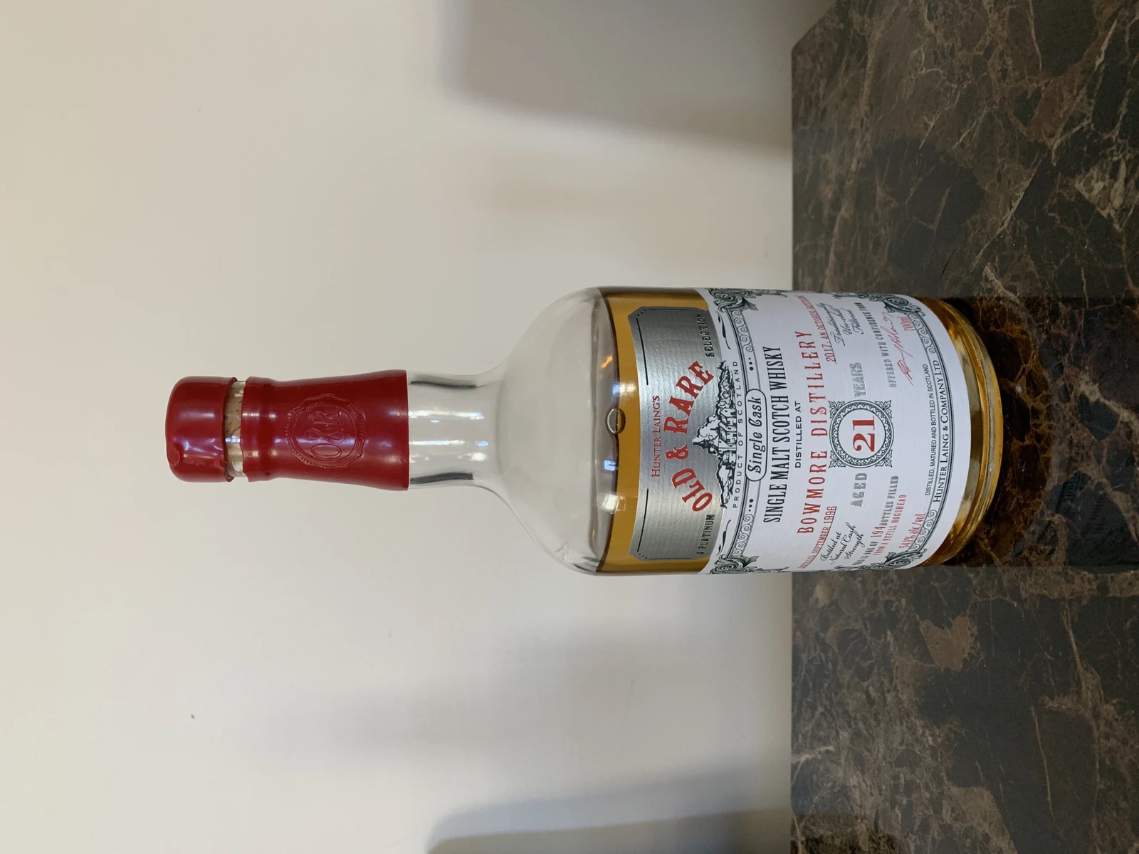 Bowmore 21 Year