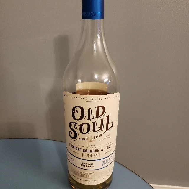 Old Soul Straight Bourbon Whiskey High Rye Concord ABC Staff Selection