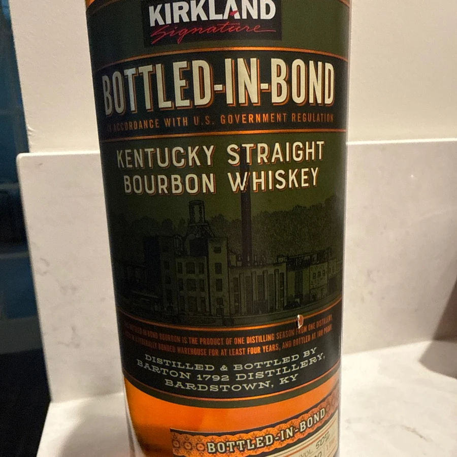 Kirkland Bottled in Bond Kentucky Straight Bourbon Whiskey